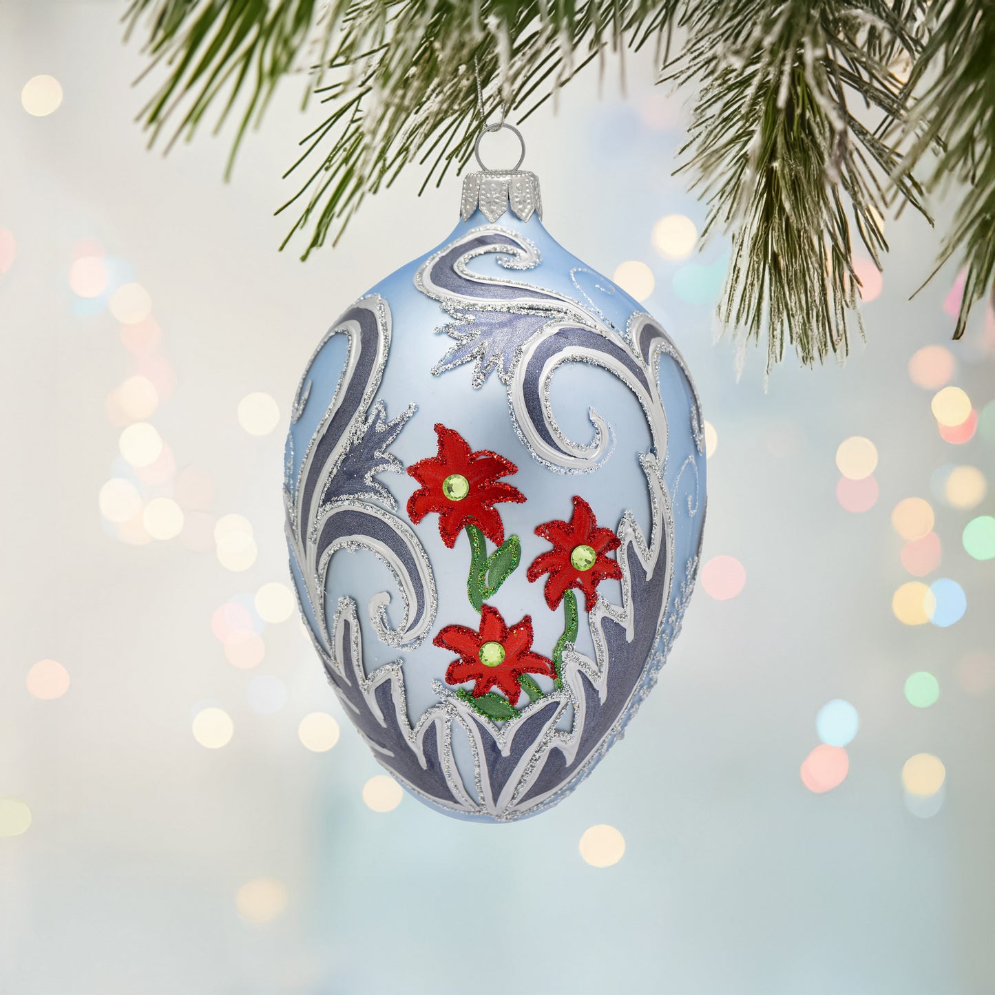 WINTER BLOOMS FABERGÉ EGG