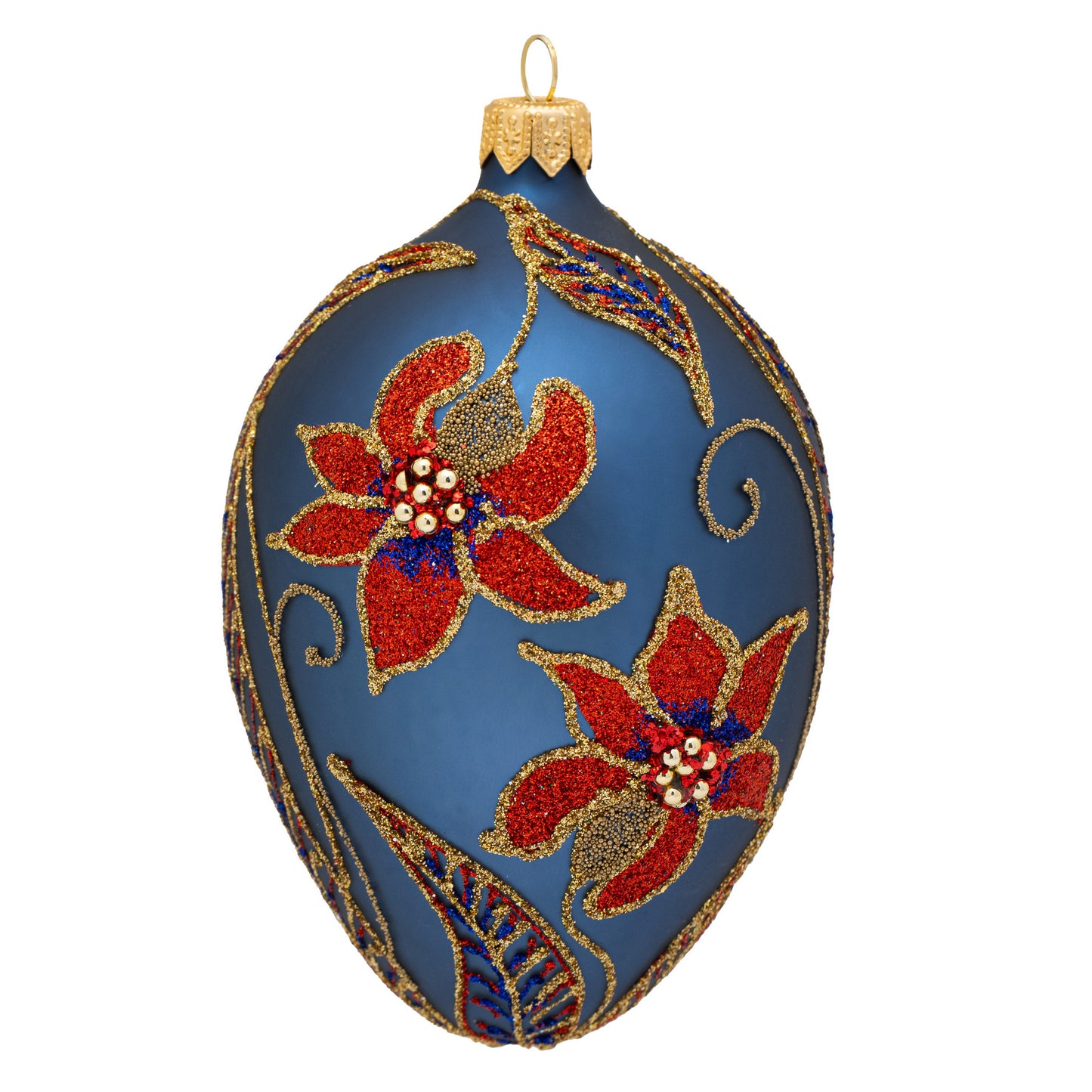 RUBY RED BLOOMS FABERGÉ EGG