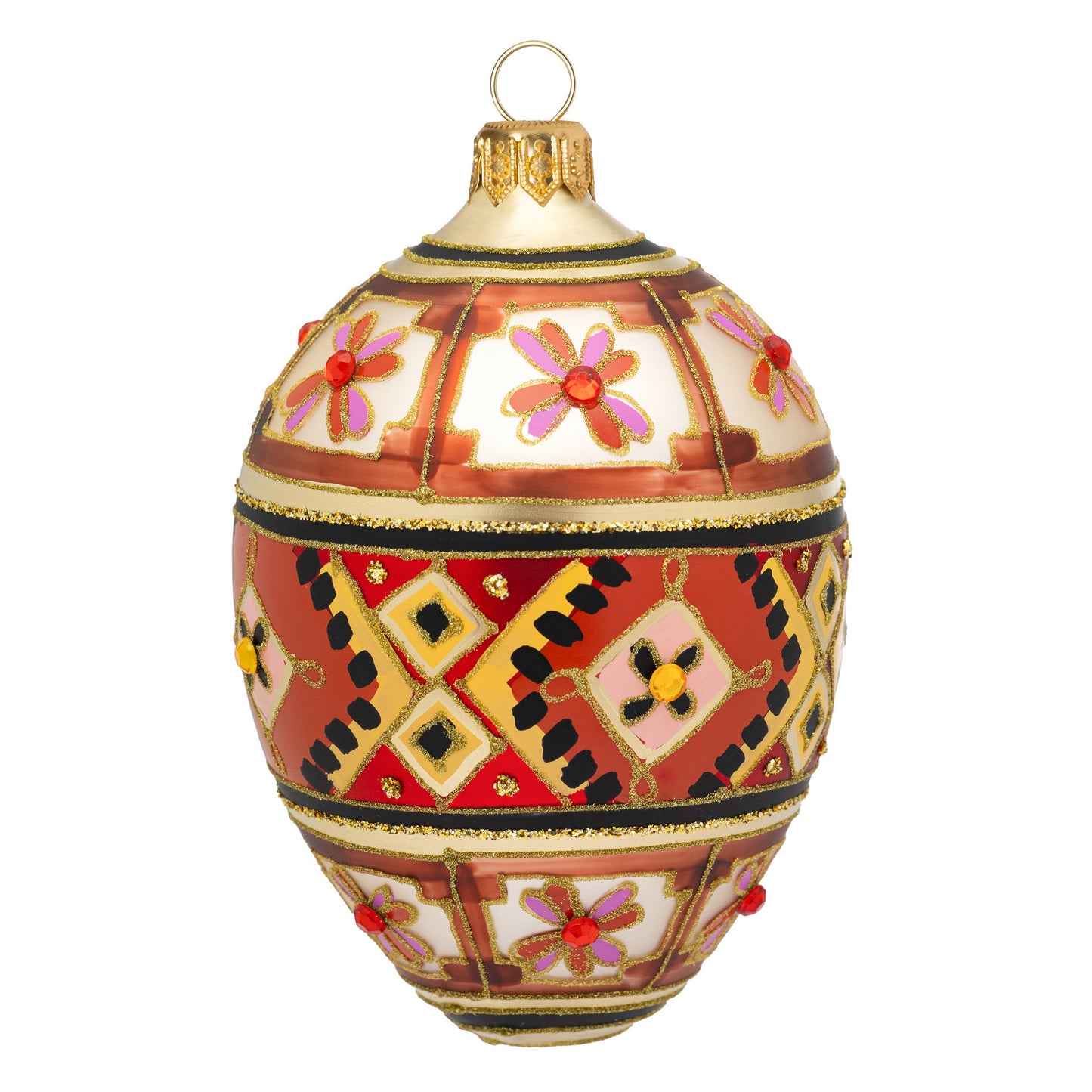 ROSEMOOR RED FABERGÉ EGG