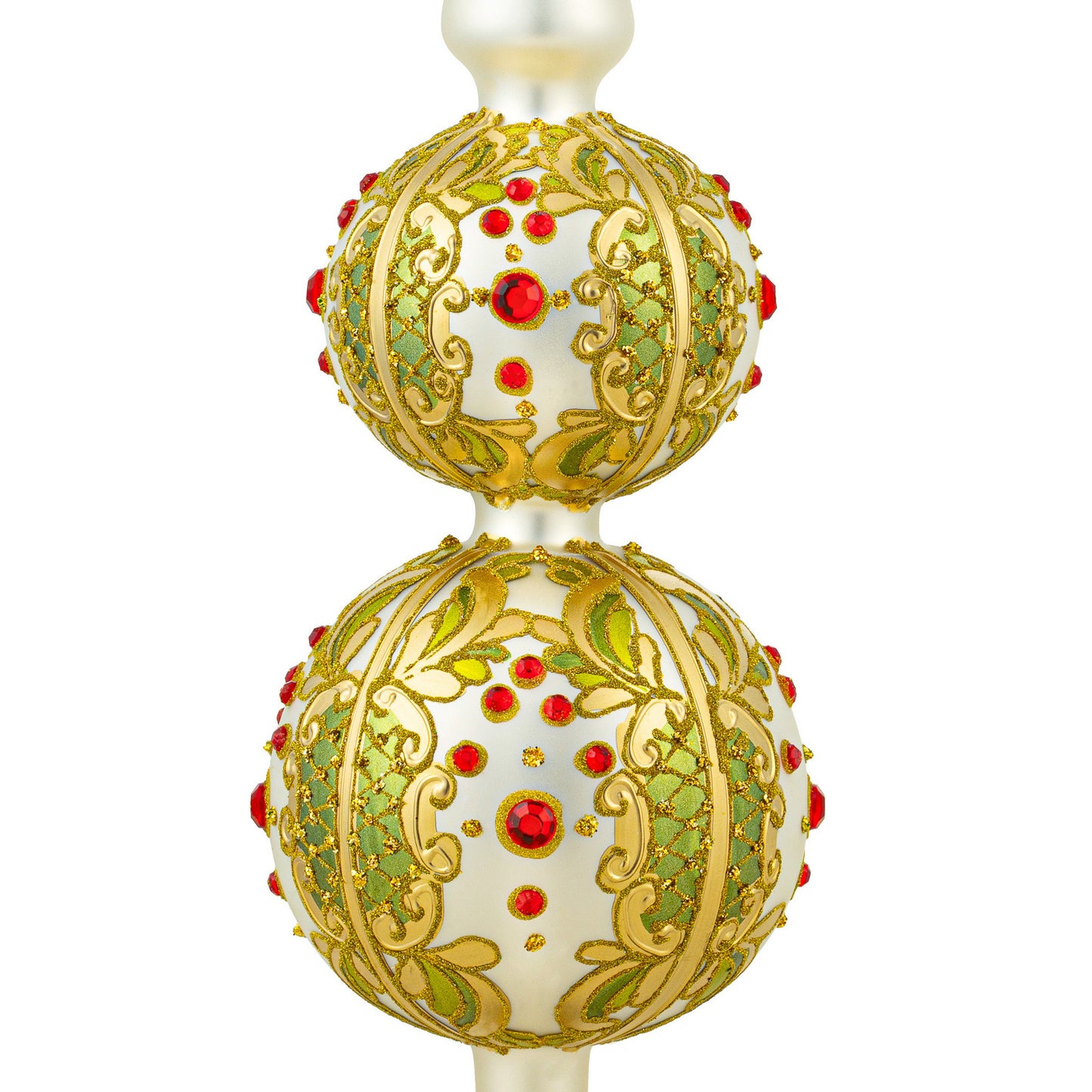 CLASSIC WHITE & GOLD TREE TOPPER