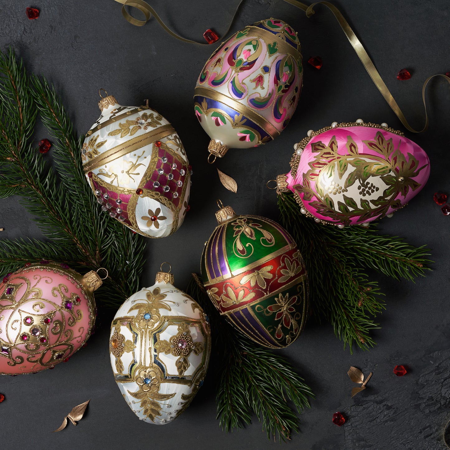 PINK & PURPLE FABERGÉ EGG