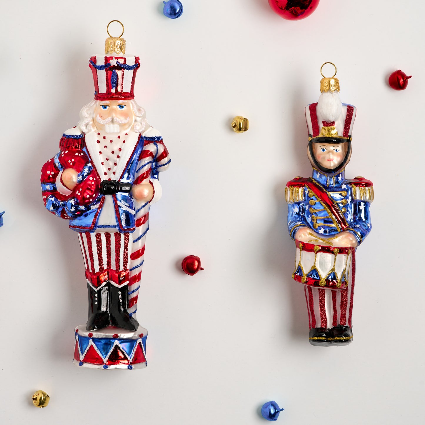 PATRIOTIC STARS & STRIPES NUTCRACKER
