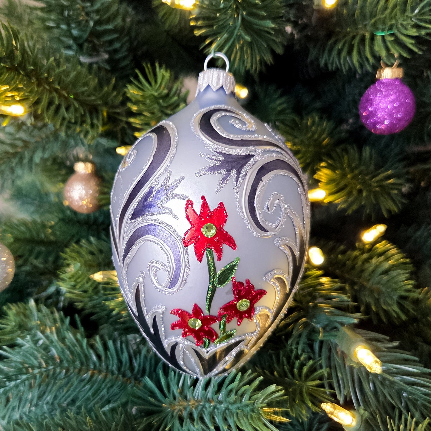 WINTER BLOOMS FABERGÉ EGG