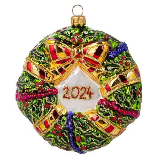 FESTIVE WREATH 2024 ANNUAL ORNAMENT