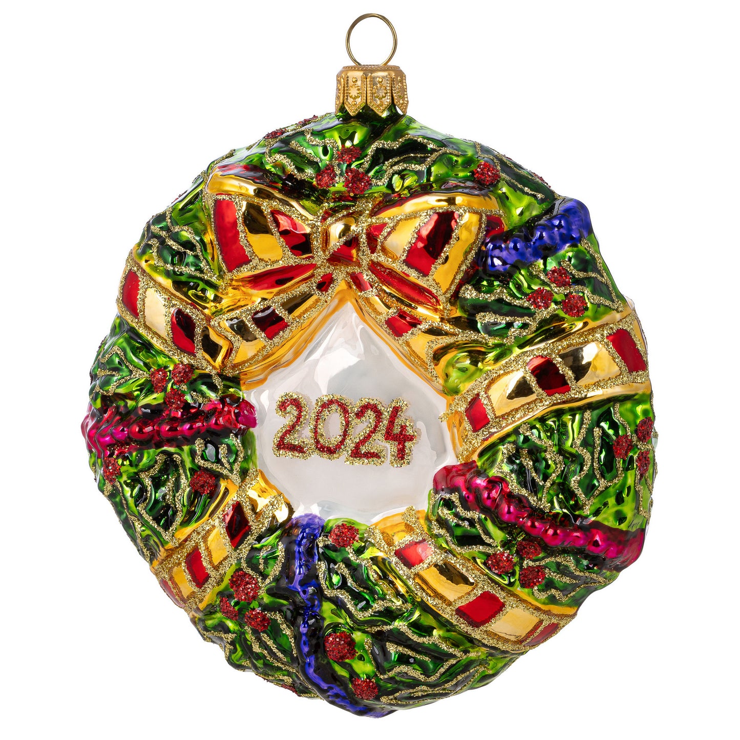 FESTIVE WREATH 2024 ANNUAL ORNAMENT