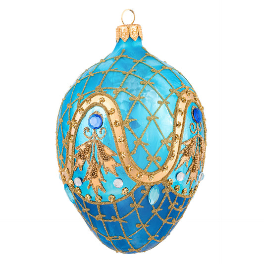 FAIRYTALE BLUE FABERGÉ EGG