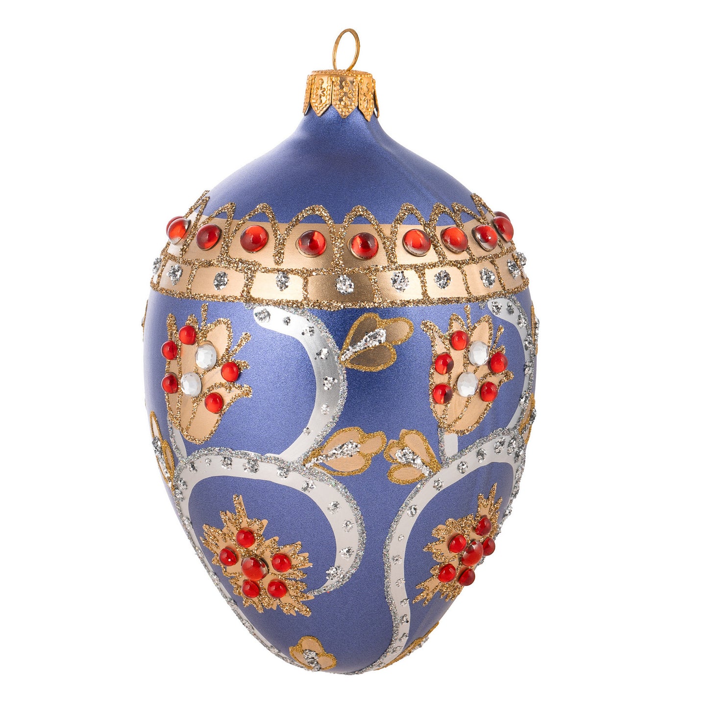 MIDNIGHT GARDEN BLUE FABERGÉ EGG