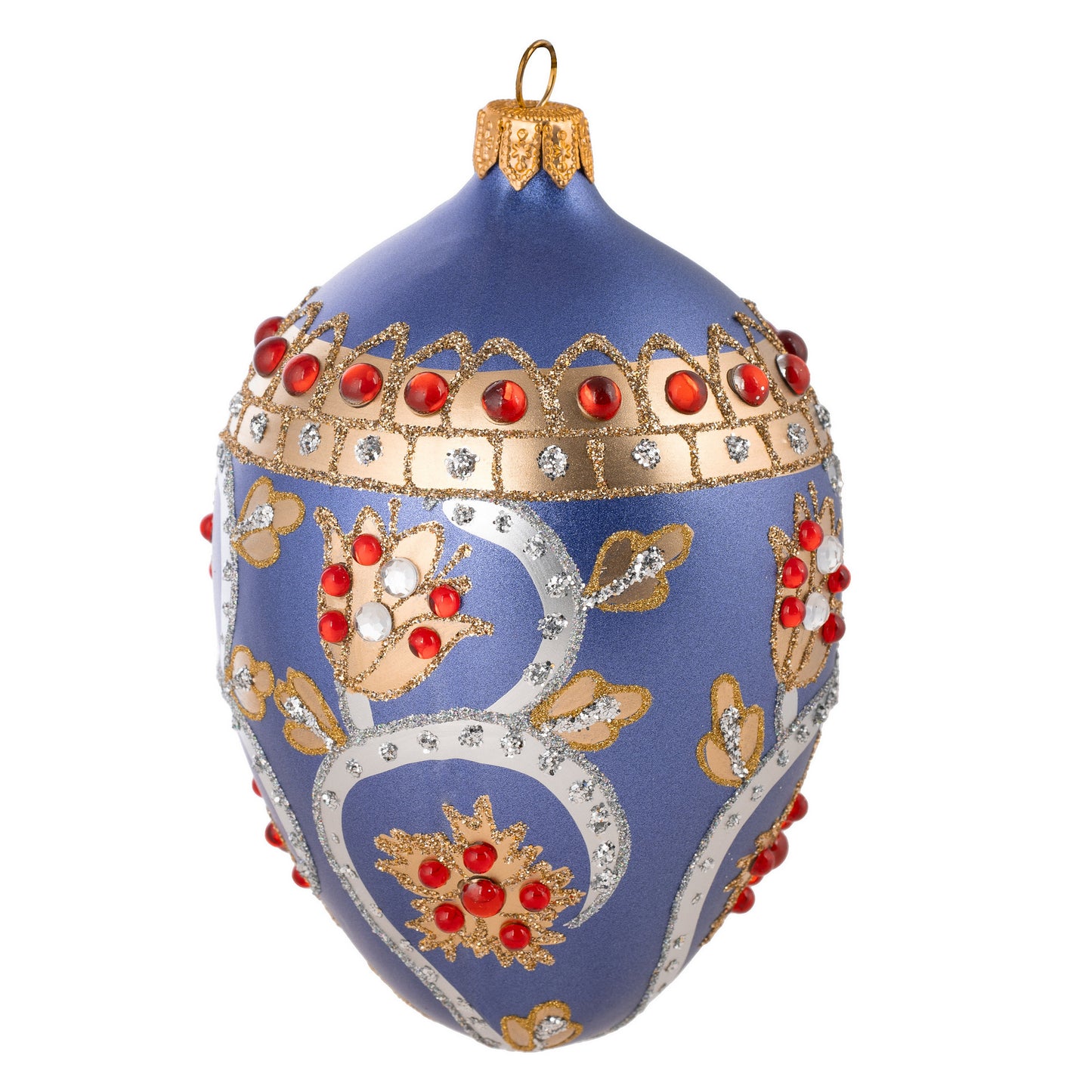 MIDNIGHT GARDEN BLUE FABERGÉ EGG