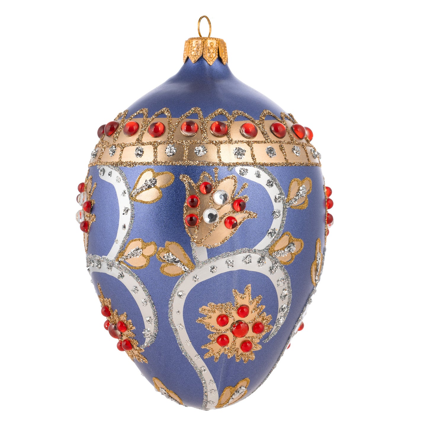 MIDNIGHT GARDEN BLUE FABERGÉ EGG