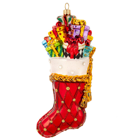 GIFTS GALORE FESTIVE STOCKING