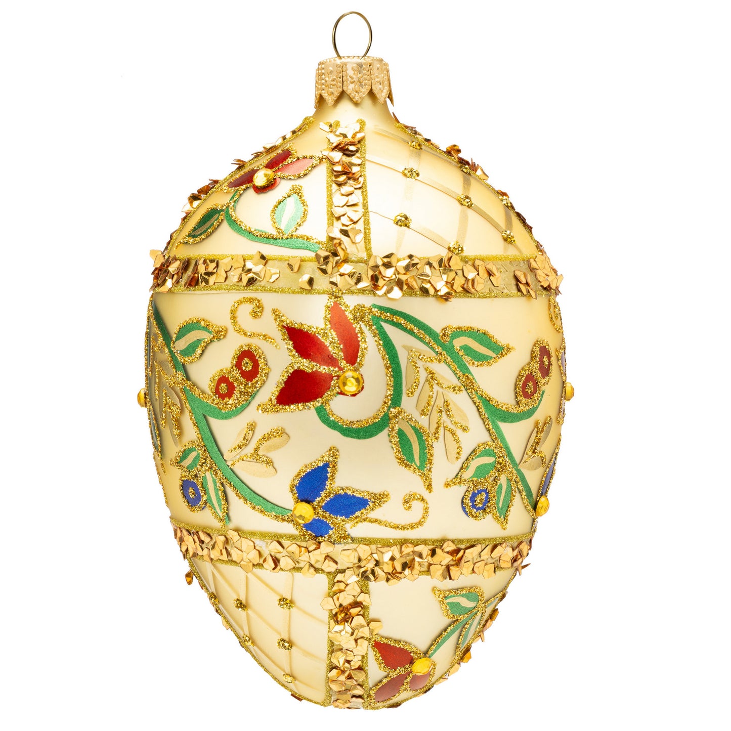 ENCHANTED GARDEN GOLD FABERGÉ EGG