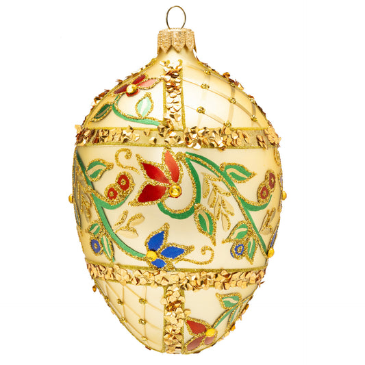 ENCHANTED GARDEN GOLD FABERGÉ EGG