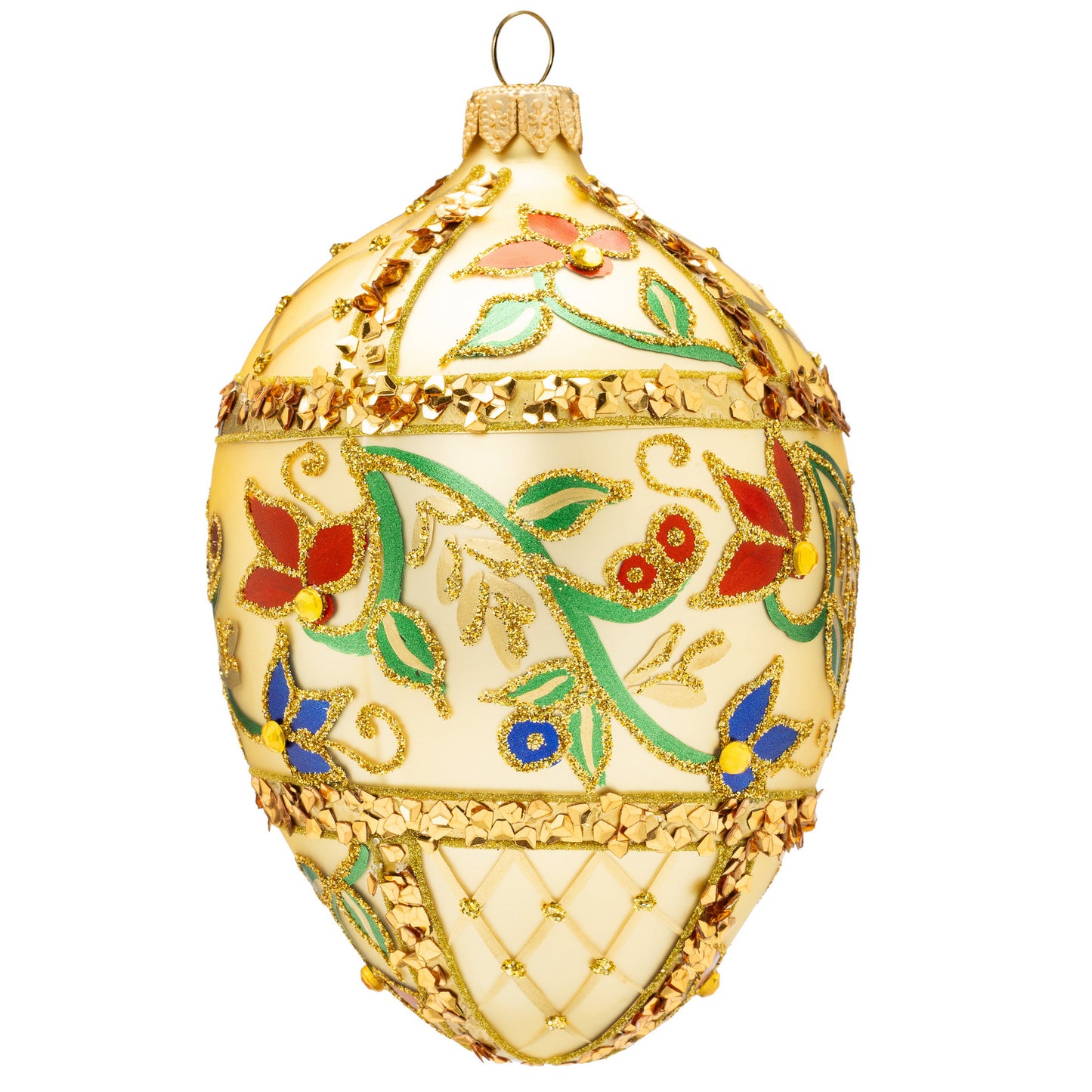 ENCHANTED GARDEN GOLD FABERGÉ EGG