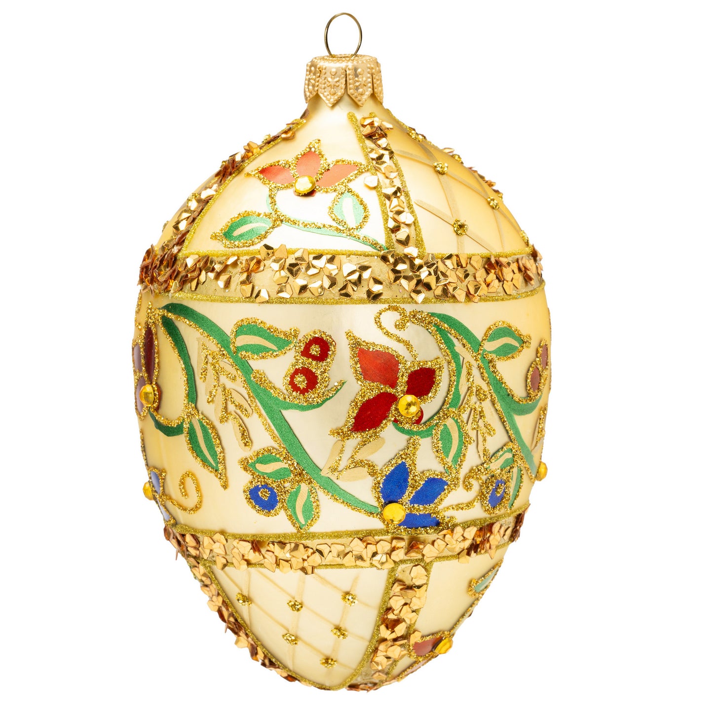 ENCHANTED GARDEN GOLD FABERGÉ EGG