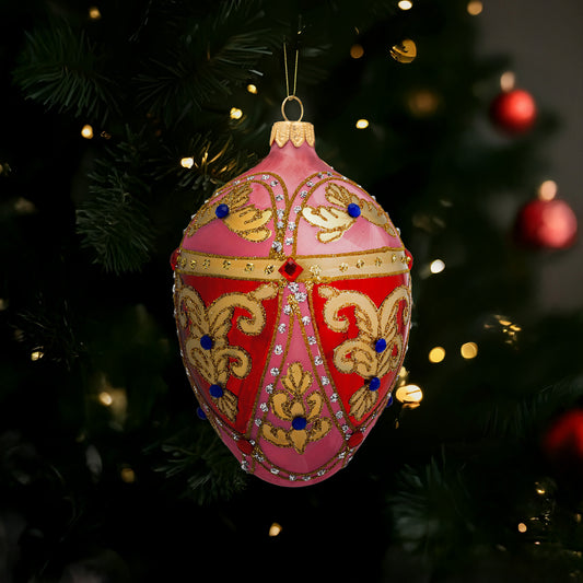 BAROQUE PINK FABERGÉ EGG