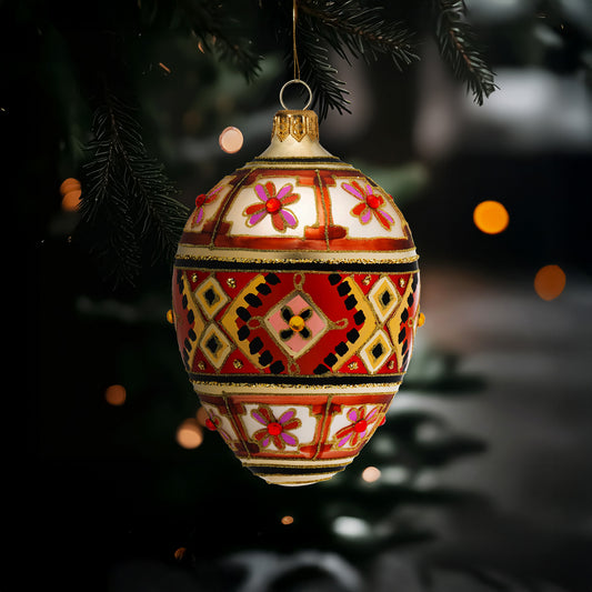 ROSEMOOR RED FABERGÉ EGG