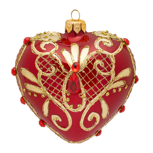 RED & GOLD HEART