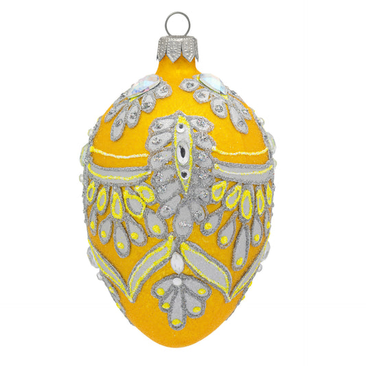 SMALL PALACE YELLOW FABERGÉ EGG
