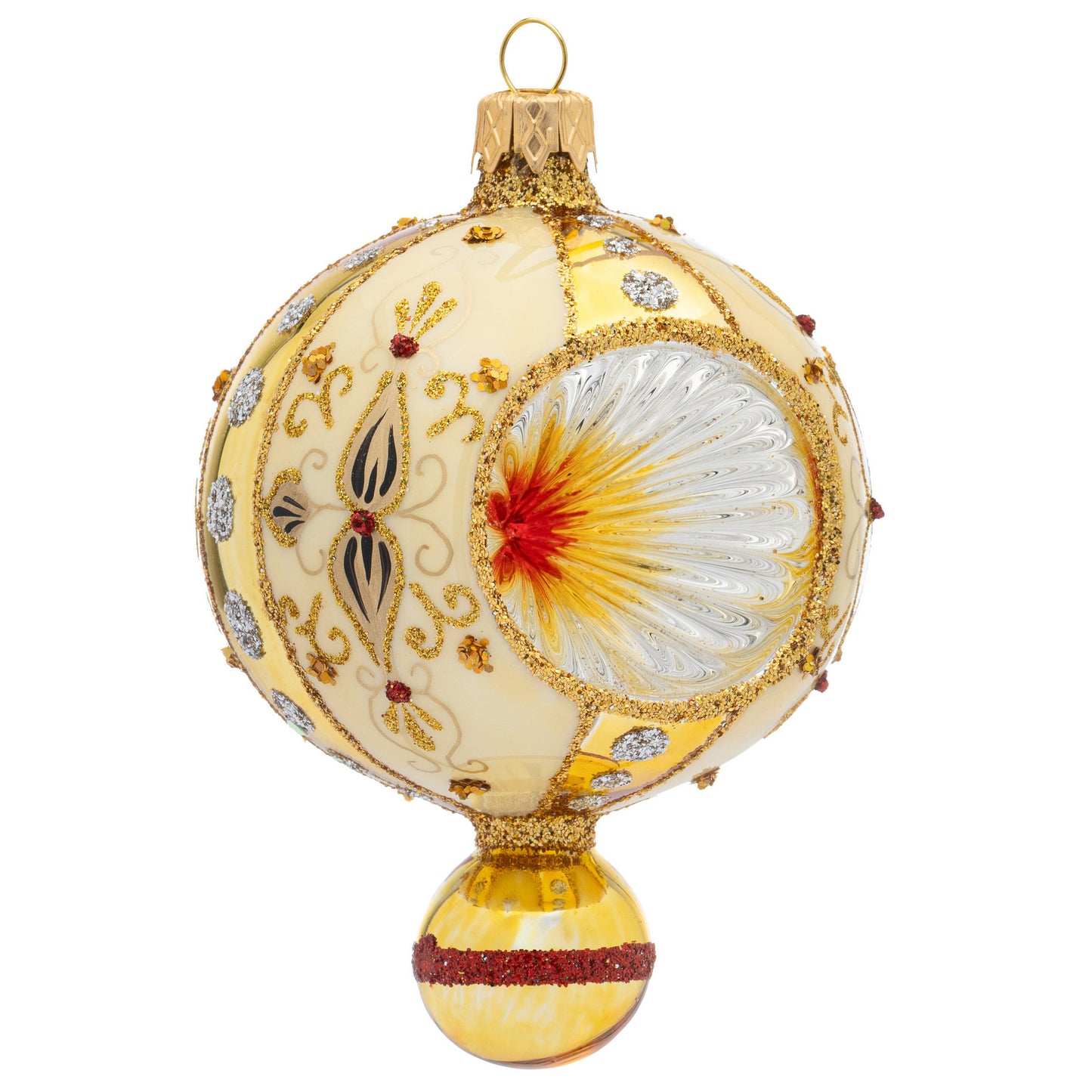 CHATHAM DROP IN GOLD FILIGREE