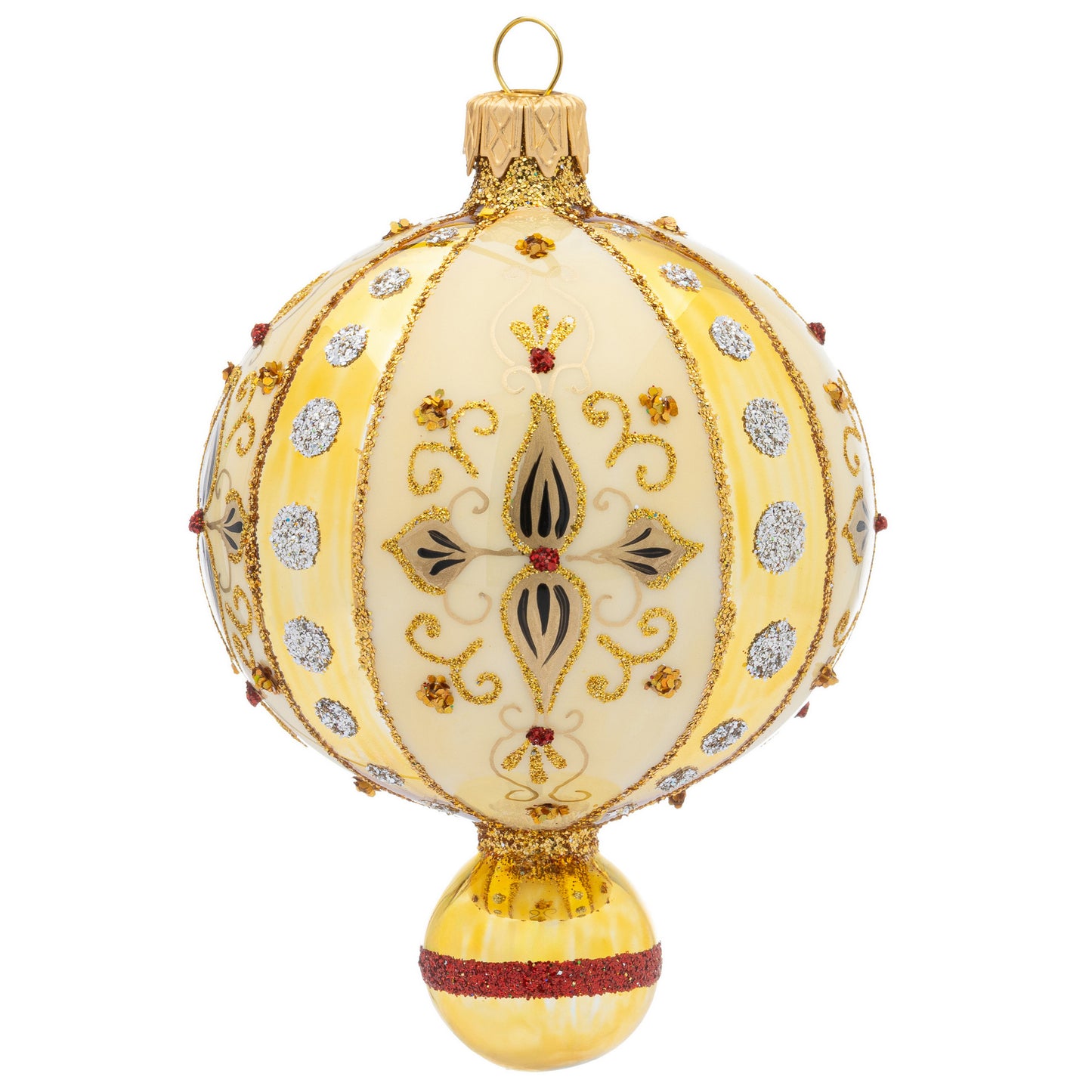 CHATHAM DROP IN GOLD FILIGREE