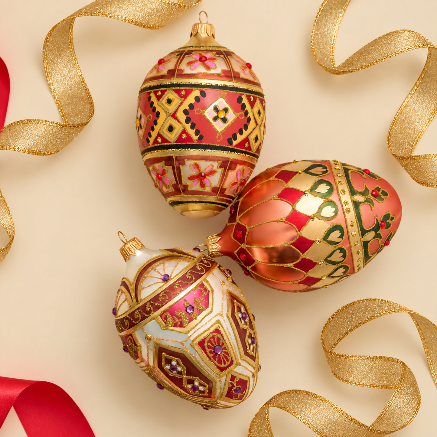 SUNSET JUBILEE GOLD FABERGÉ EGG