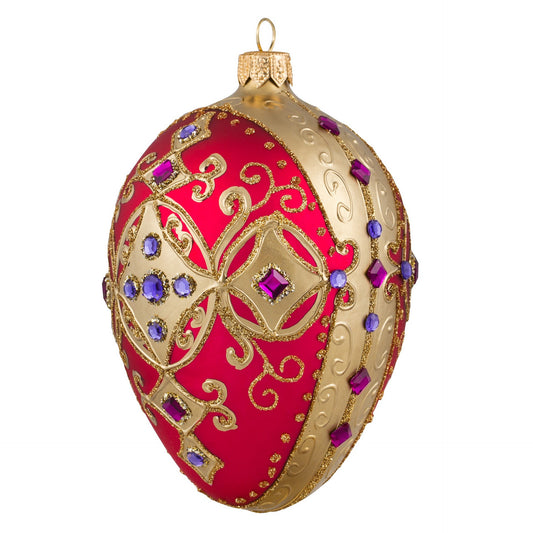 HOT PINK & GOLD FABERGÉ EGG