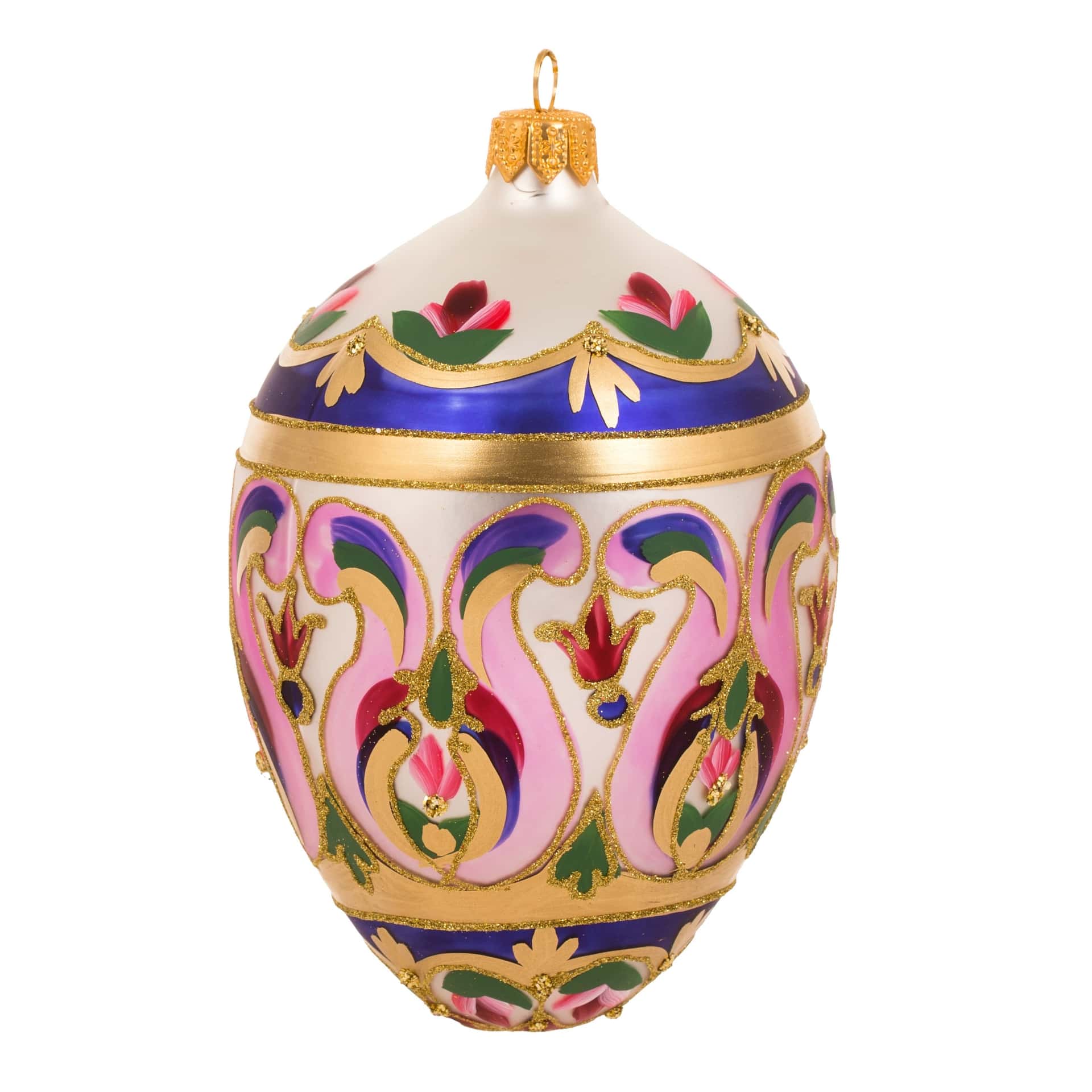 Faberge christmas bell ornament