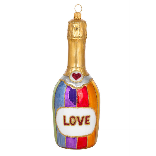 PRIDE LOVE CHAMPAGNE BOTTLE