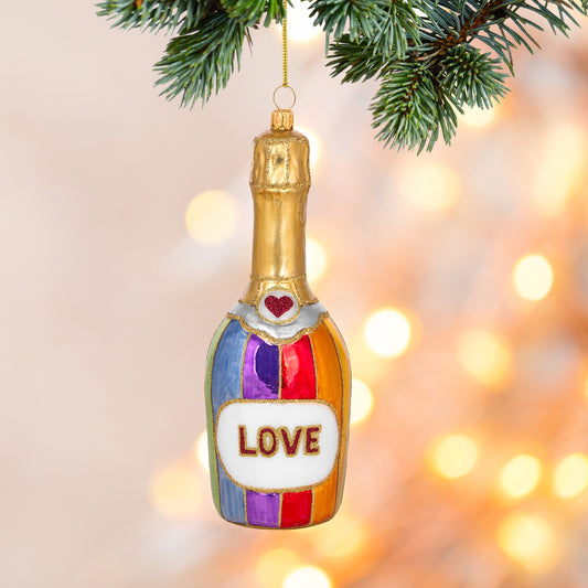PRIDE LOVE CHAMPAGNE BOTTLE