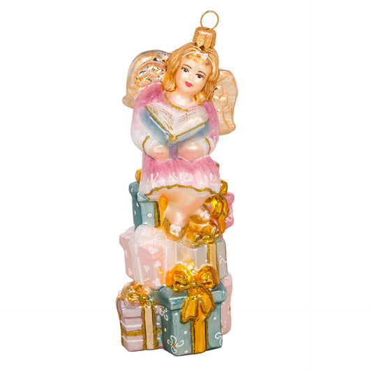 VINTAGE ANGEL WITH GIFTS